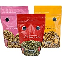 Amazon.co.jp: ドットわん3種ごはんセット500g×3袋まとめ買いセット 犬